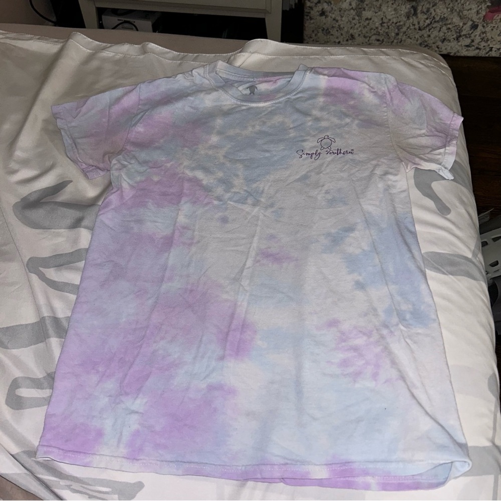 simply southern tye dye shirt, S